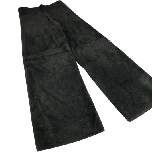 River Island Lounge Fleece Wide Leg Trousers Women's Grey Soft Material