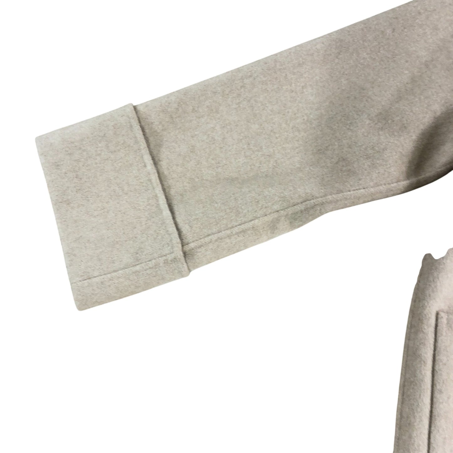 Branded Neutral Wool Blend Coat Size 12