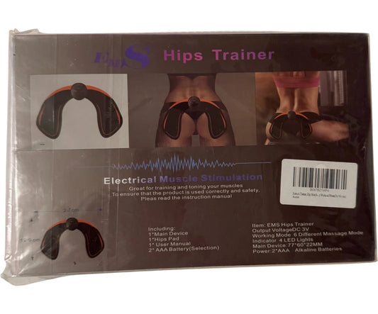 EMS Hips Trainer Electrical Muscle Stimulation Device for Toning and Fitness