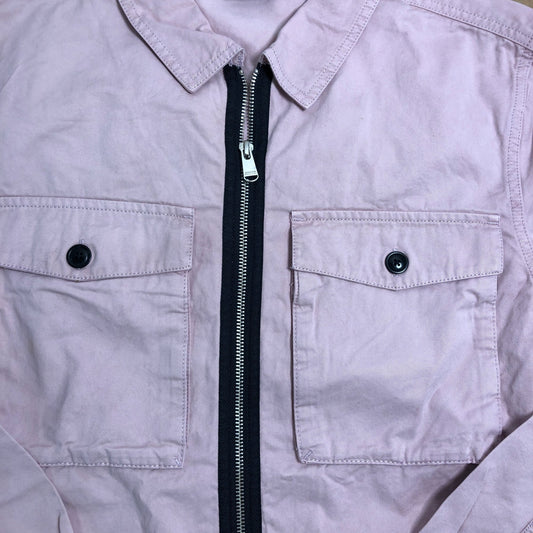 Barbour International M Pink Jacket Men's Casual Lightweight Cotton M