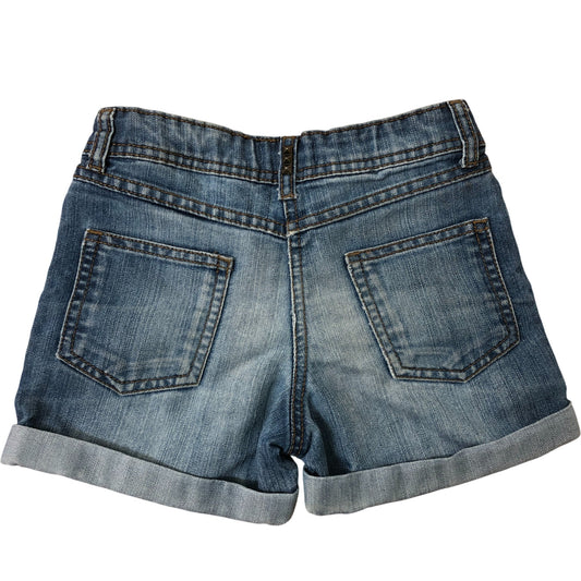 Indigo Denim Shorts 7-8 Years Girls Fashion Casual Summer Blue