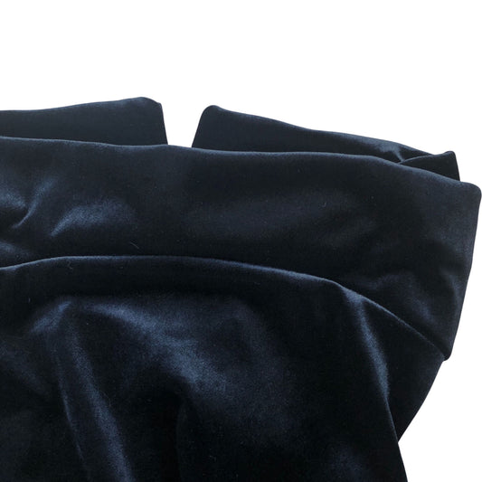 River Island Black Velvet Strapless Top