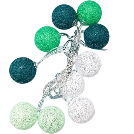 Fairy Lights String Lights YG-BT03M20L01 Colourful Decorative 10 LED Balls