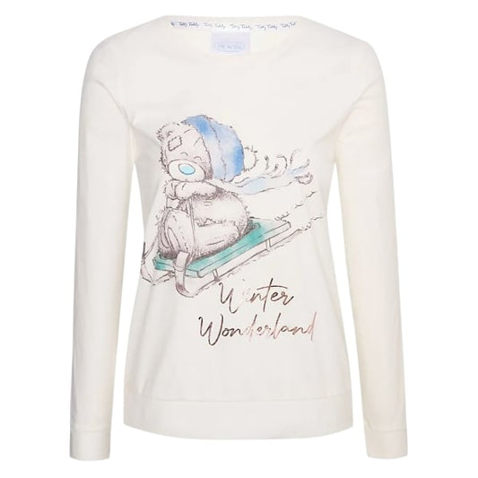 Tatty Teddy Winter Wonderland Pyjama Set Women's UK 16-18