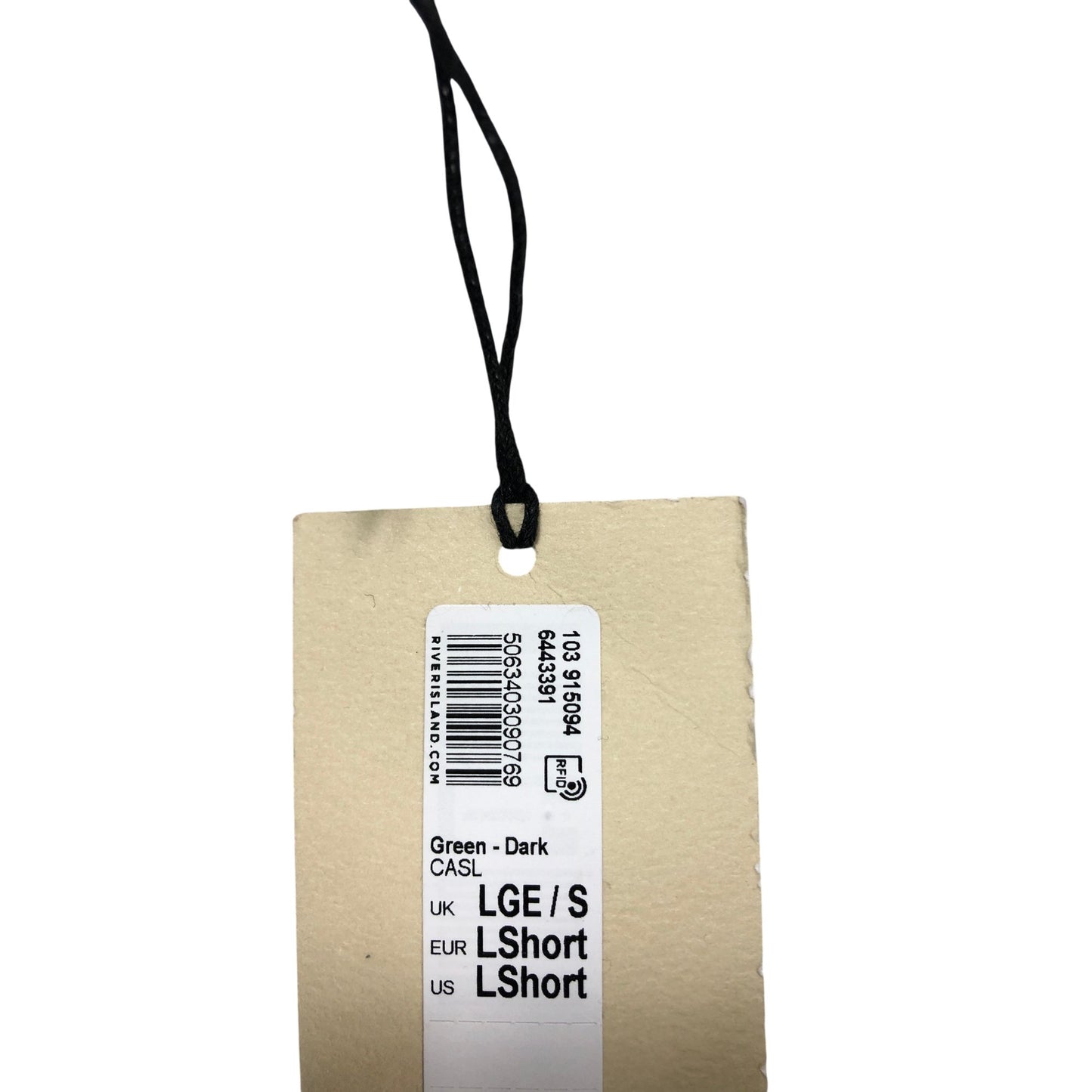 River Island Camo Joggers UK Size S Men's Casual Green Lightweight Sportswear