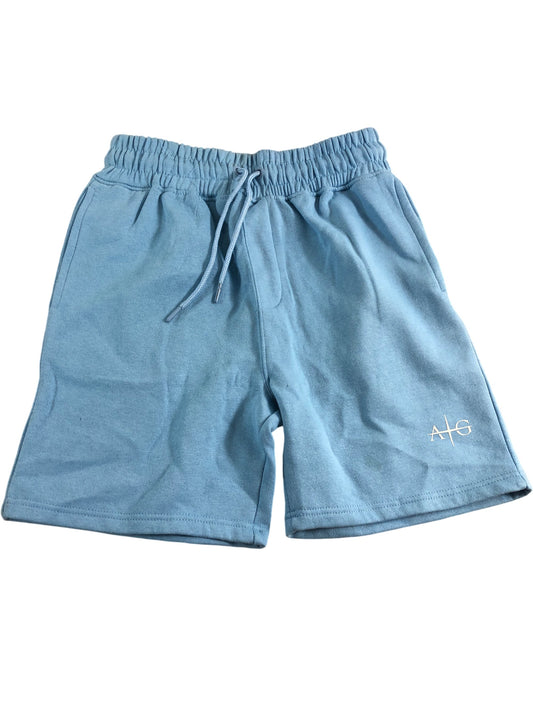 VANT-GARDE Paris Jogger Shorts Size M Men's Lightweight Blue Cotton Blend