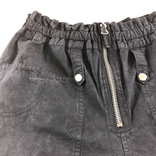 River Island Women's Black Shorts UK10 Cotton