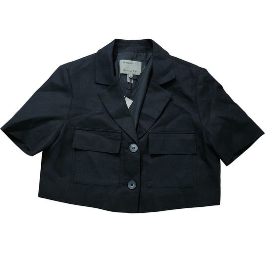 River Island Somewhere To Go Women's Cropped Jacket Black Size 6