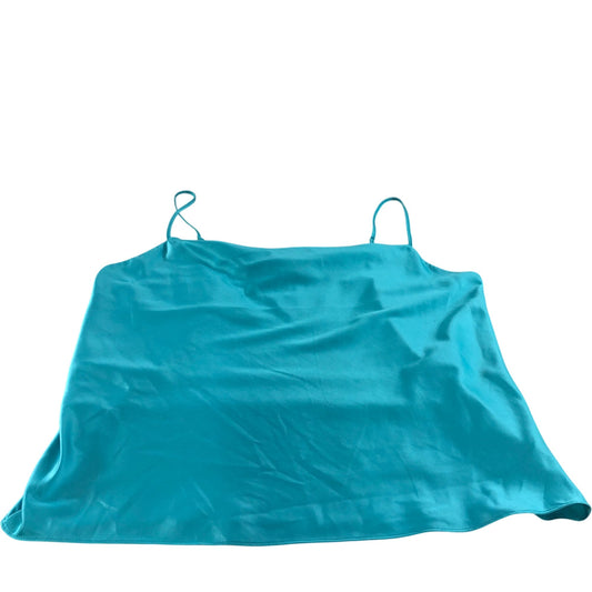 River Island Camisole Top UK16 Women's Aqua Blue