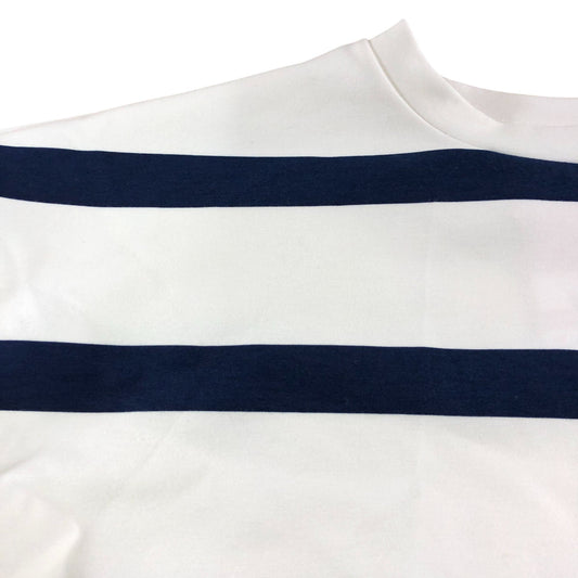 River Island UK S Womens Striped Long Sleeve Sweater Navy White