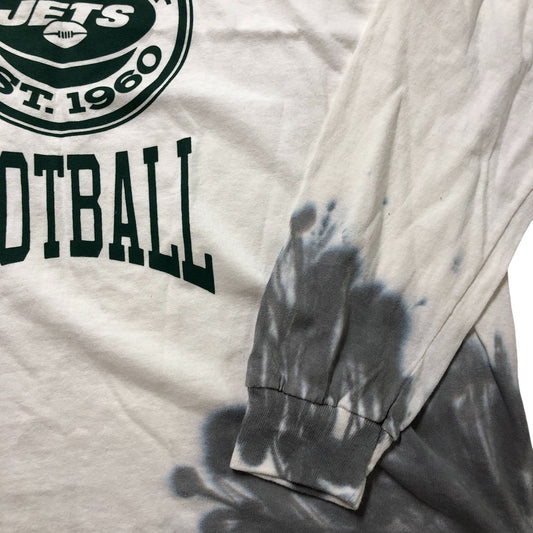 Junk Food Clothing NFL New York Jets Tie Dye Long Sleeve Flea Market Tee M