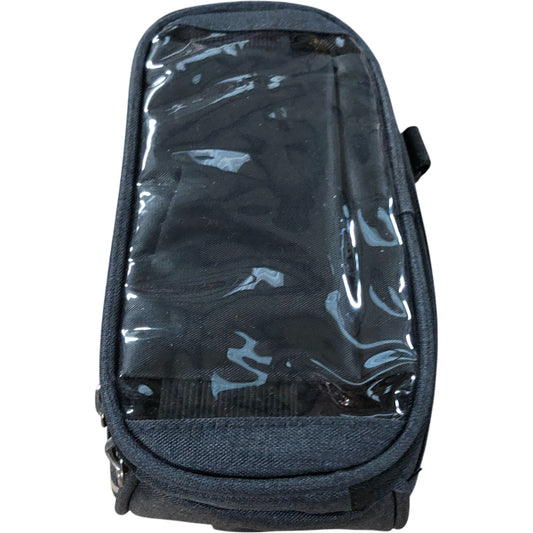 HOSUIA Bicycle Touch Phone Bag Black Waterproof Cycling Pouch Storage