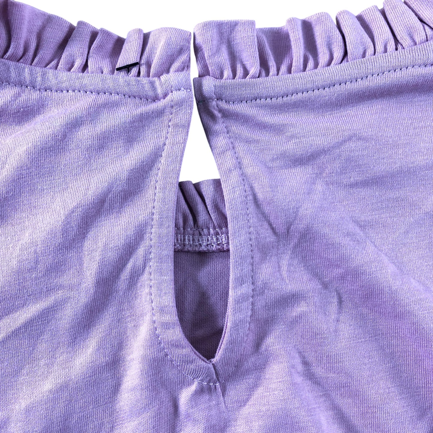 Pink Long Sleeve Frill Detail Top - Size 12