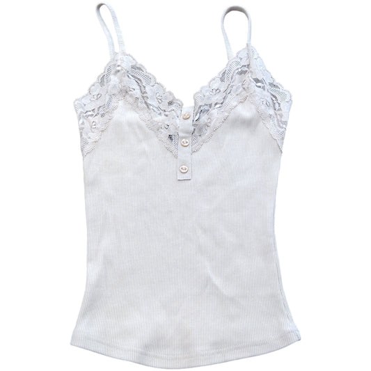 River Island Women's Lace Trim Camisole Top Size UK8 New with Tags