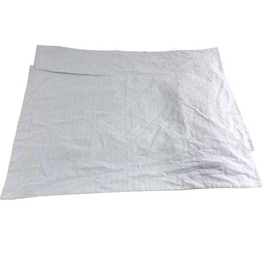 Cotton Pillowcase Set 50X75CM Standard Size Soft Grey 100 Percent Cotton