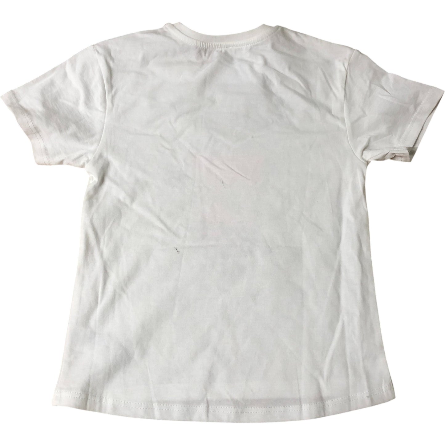 River Island Bubble Tea T-Shirt Kids 18-24 Months White Short Sleeve Graphic