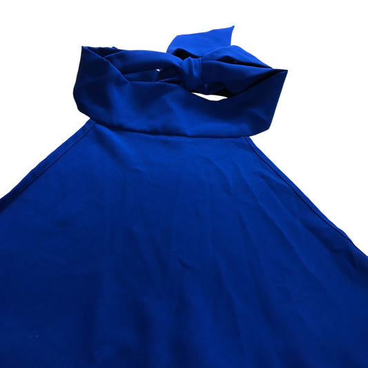 Branded Blue Halterneck Dress - Size 12