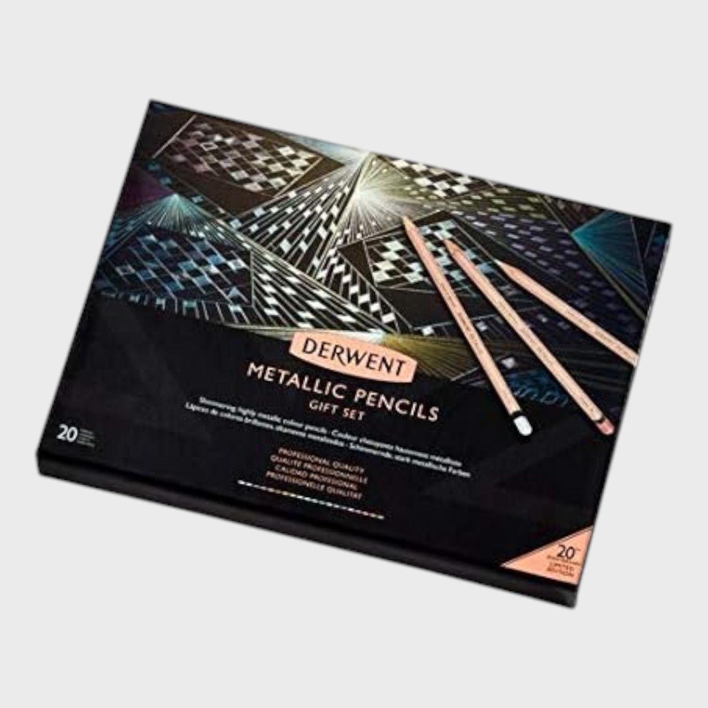 Derwent Metallic Pencils Gift Set - 20 Pieces