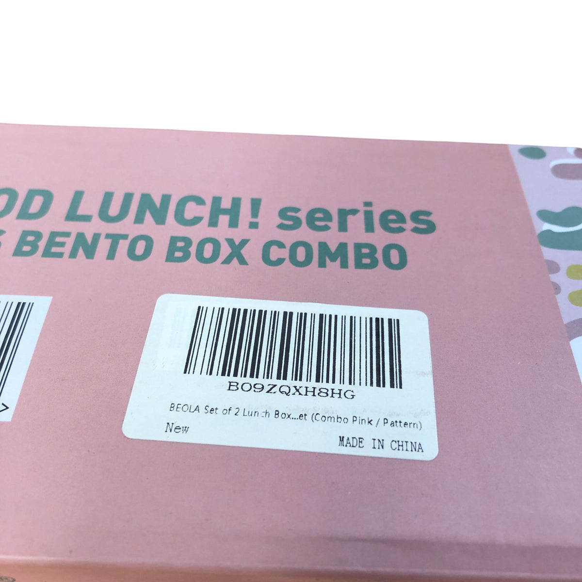 Beola 2 Pcs Bento Box Leakproof Meal Planner Set Combo Pink