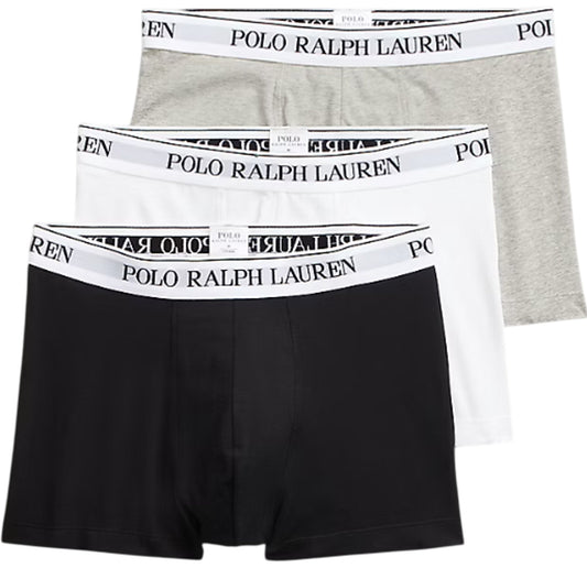 Polo Ralph Lauren 3 Pack Stretch Cotton Trunks Size M Men's Classic Fit