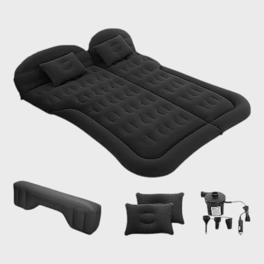 Inflatable Car SUV Air Mattress with Pump & Two Cushions