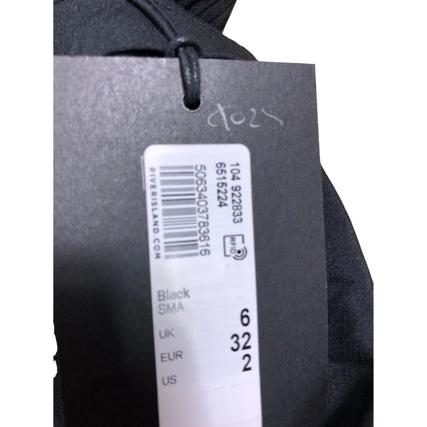 River Island Black Maxi Dress Size 6 Women's Sleeveless Pleated Style