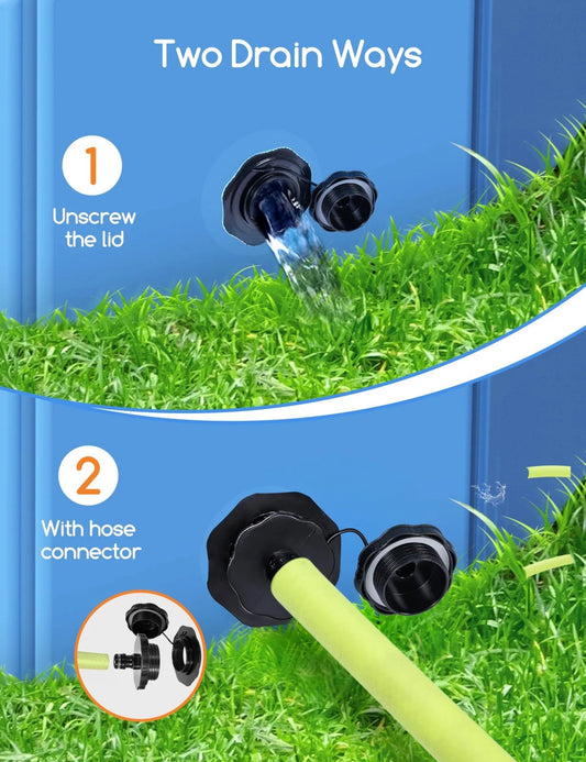 Meowant Octagonal Pet Pool 5XL Waterproof Durable Animal Bathing Pool Outdoor