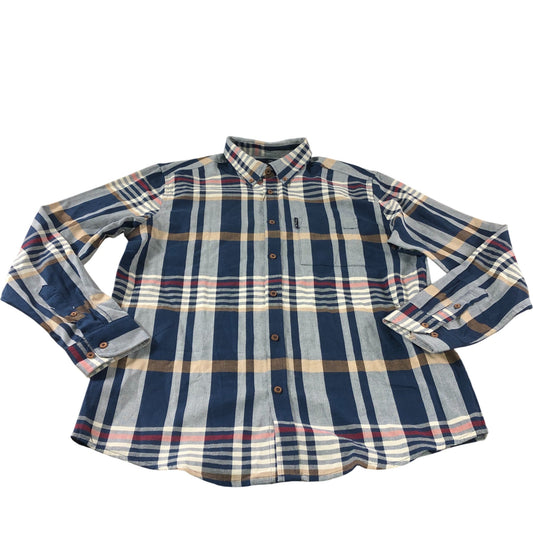 Ben Sherman Blue Checked Shirt - Size Large
