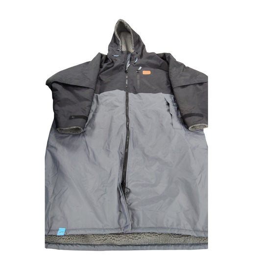 Bluefin Equipment Hooded Coat L Men's Heat Wave Waterproof Jacket Grey
