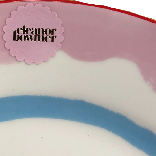 Eleanor Bowmer Electric Coast Bow Dinner Plate 27cm Diameter Stoneware