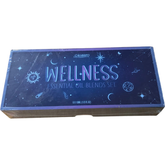 Salubrito Wellness Essential Oil Blends Set 6x10ml Aromatherapy Gift Set