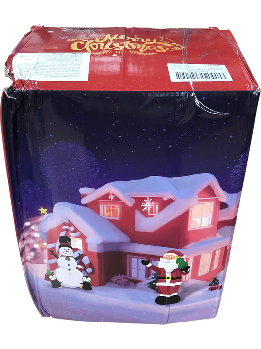 6.5FT Christmas Inflatable Garden Party Decoration Snowman Family