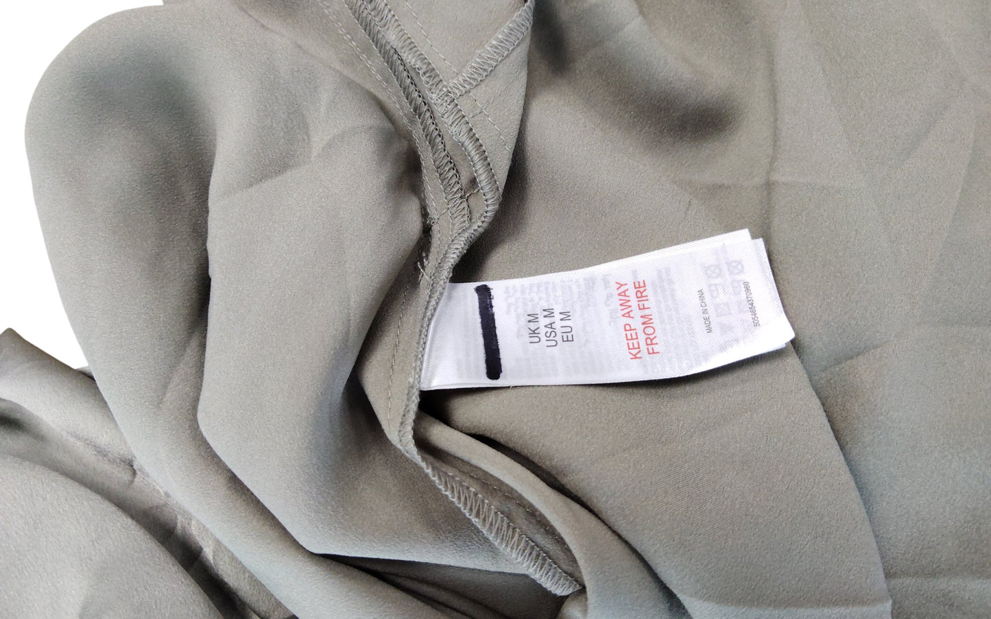 Kimono UK M Traditional Garment Light Grey Satin Fabric Elegant Wear Dress