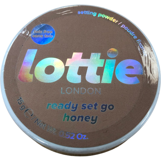 Lottie London Ready Set Go Honey Setting Powder 15g Matting Makeup Cosmetic