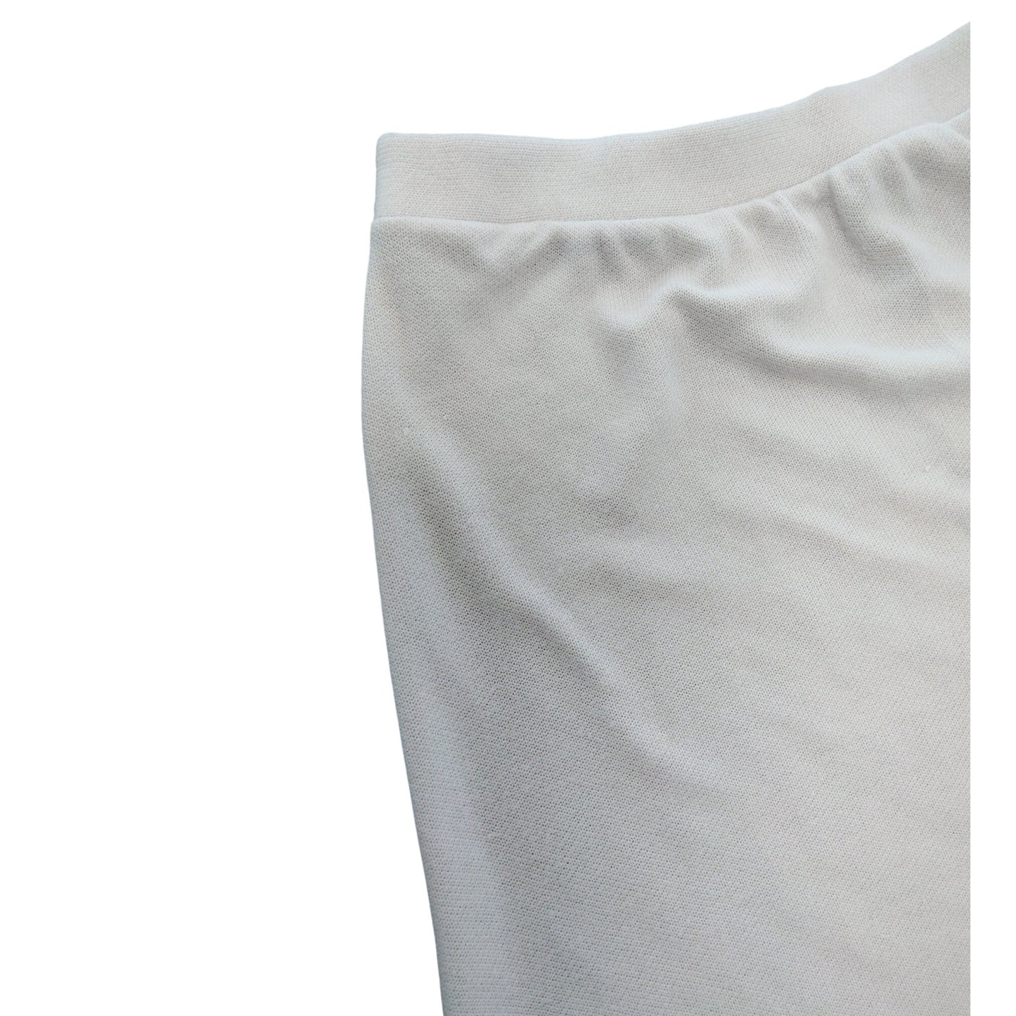 River Island Women's A-Line Skirt UK18 Cream Soft Fabric Stretchy Casual