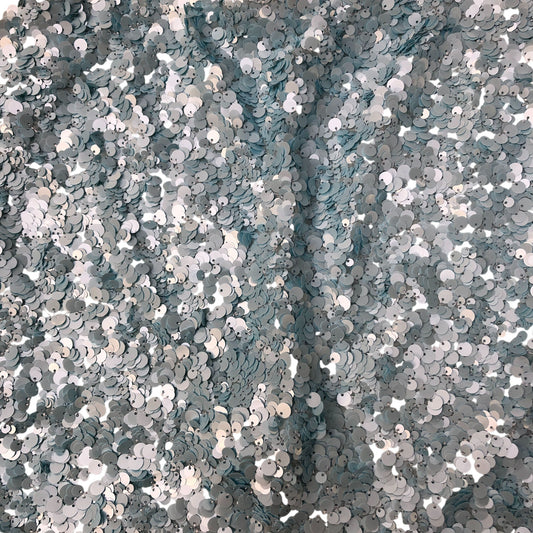 Sequin Mini Skirt Size UK14 Women's Light Blue Party Wear Fashion