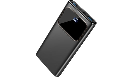 Rolosar DY-201 Power Bank 10000mAh USB Type-C Dual Output Fast Charge Black