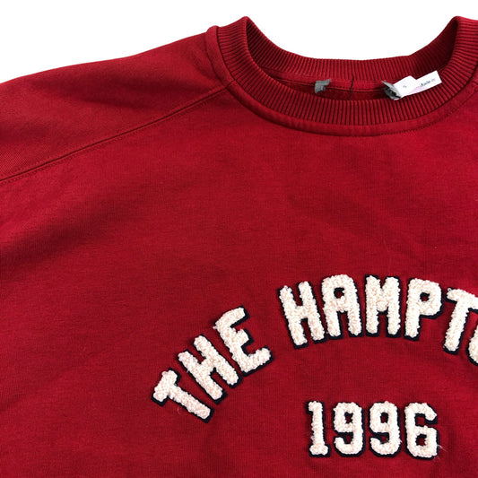 Branded Red The Hamptons 1996 Sweatshirt - Size 8-10