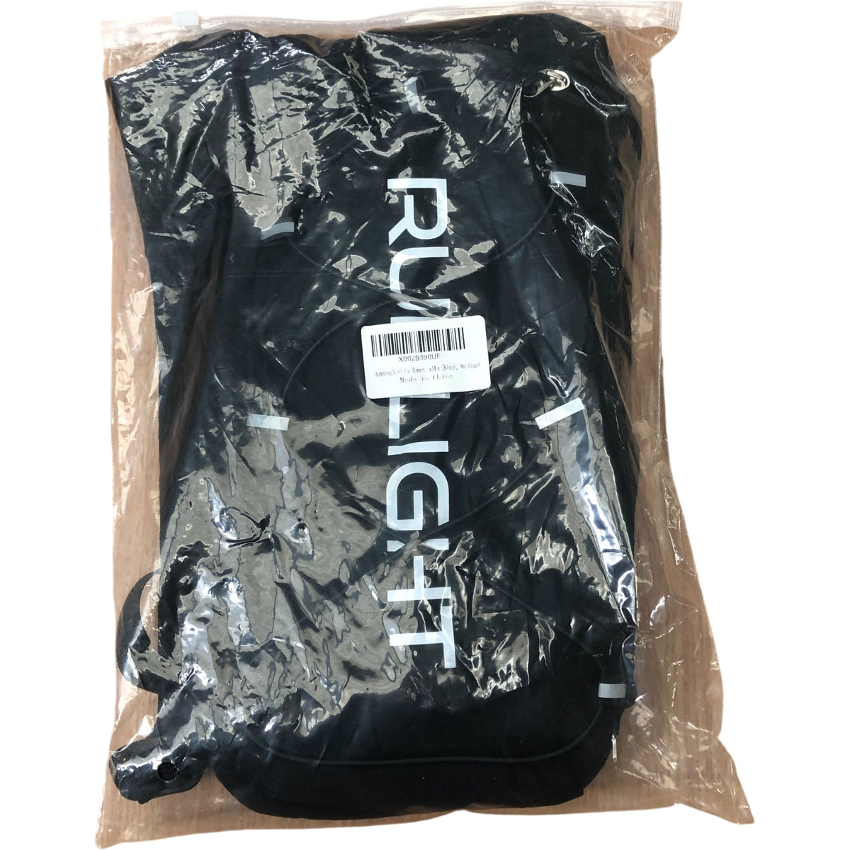 Runlight Hydration Pack Lightweight Running and Hiking Bag with Pockets Black