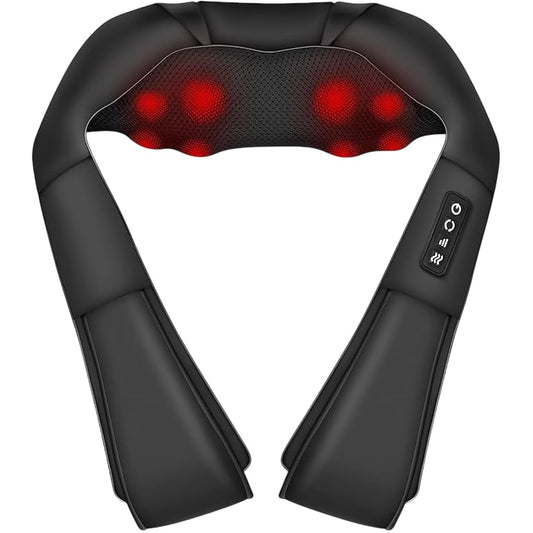 WOQQW Shiatsu Neck And Back Massager With Heat Multi Function Relaxation