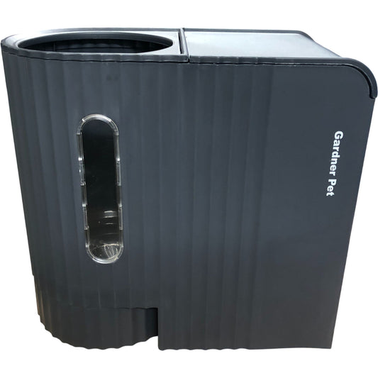 Gardner Pet Automatic Water And Food Dispenser 3L Dark Grey Pet Bowl