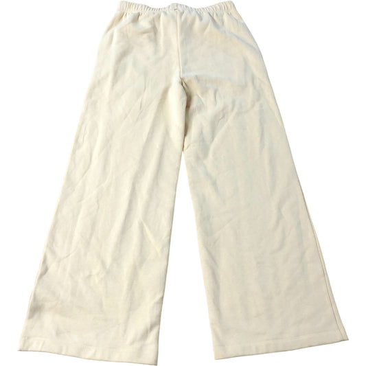 Loungewear Trousers Size 12 Women's Yellow Soft Cotton Blend