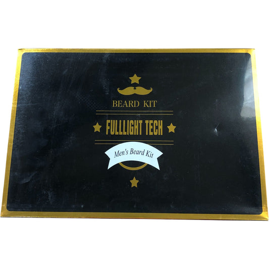Fulllight Tech Men's Beard Kit Grooming Set with Beard Oil Balm Wash