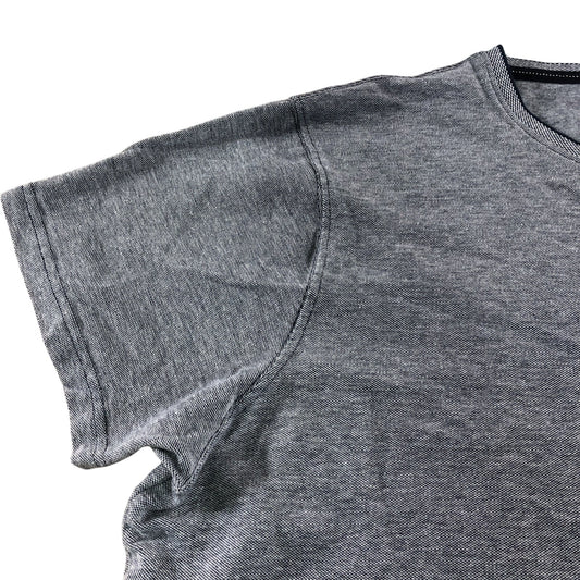 Crew Clothing Company T-Shirt XXL Men's Grey Cotton Short Sleeve Casual
