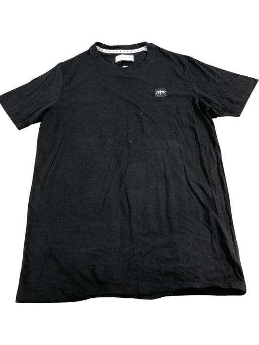 AVANT GARDE Sawton T-Shirt Size L Men's Black Cotton Blend Short Sleeve