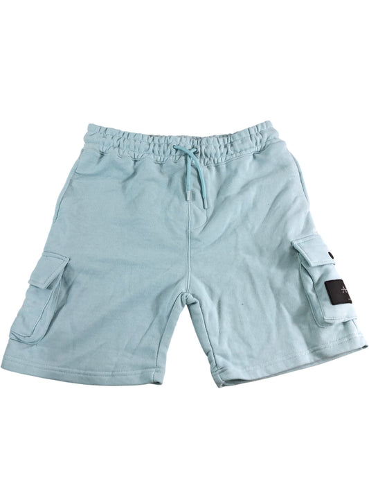 AVANT GARDE Cargo Shorts Size M Men's Light Blue Cotton Adjustable Waist