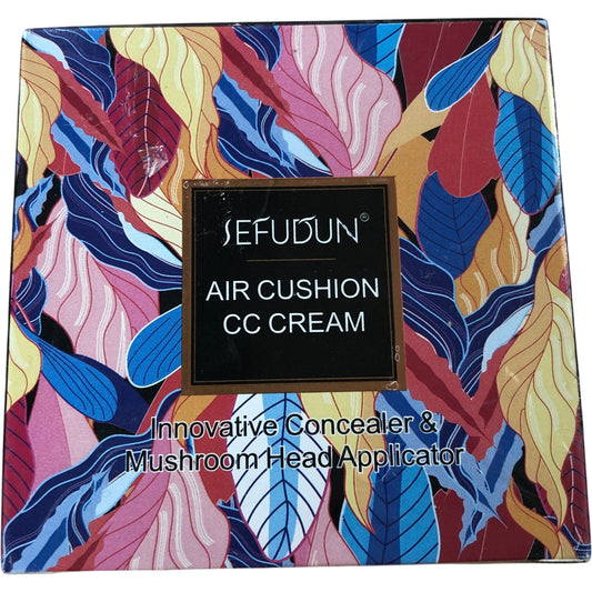 Sefudun Air Cushion CC Cream Ivory White 18g Innovative Concealer Makeup