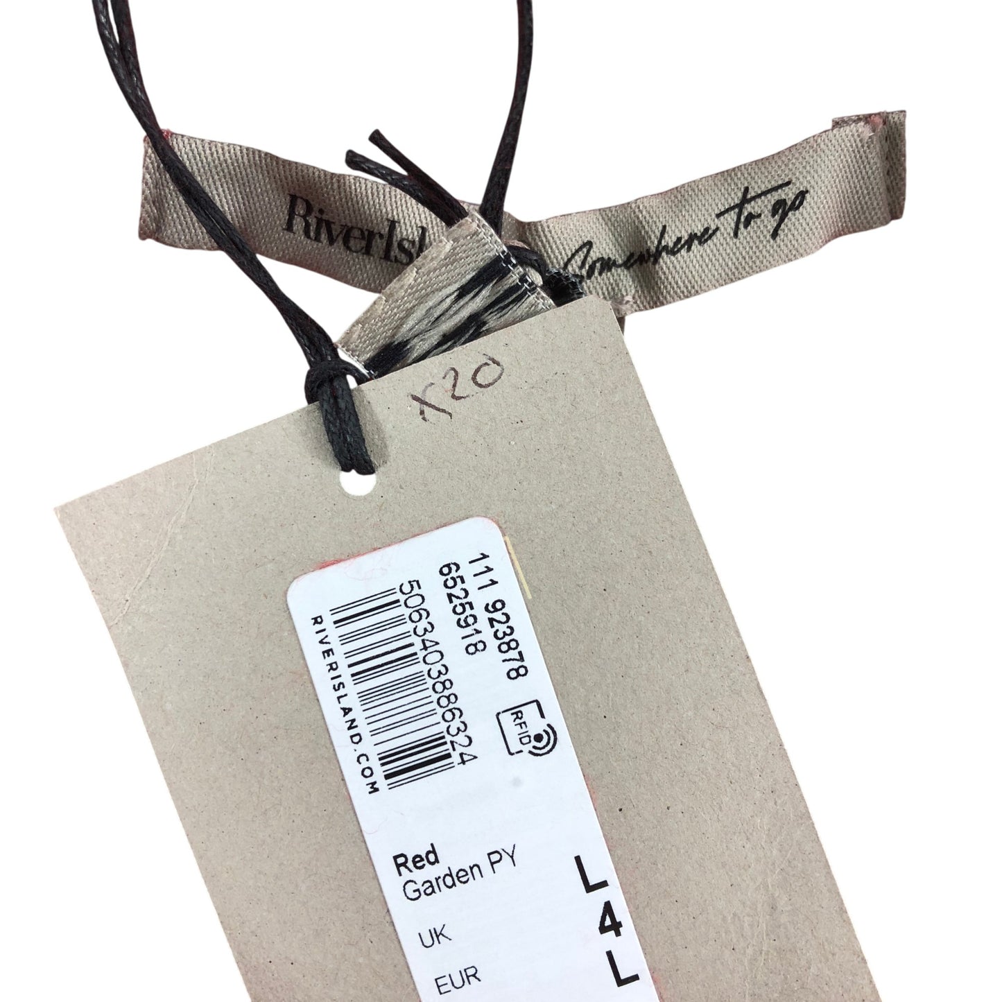 River Island Red Sleeveless Dress Size UK14-16 Women's Knitted Button Front