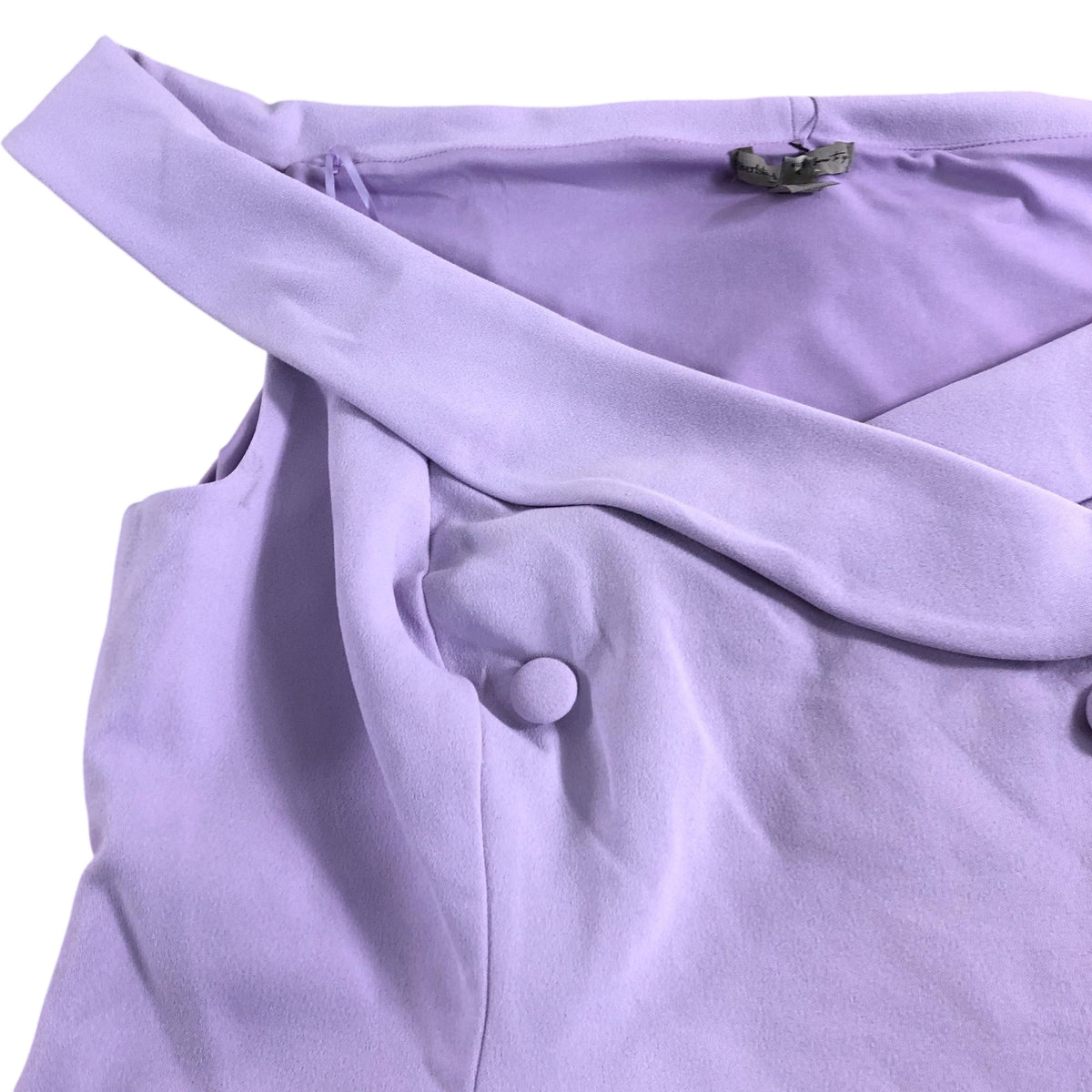 River Island Purple Double Breasted Women's Top Size