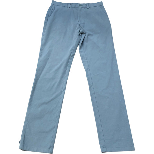 Slim Fit Grey Cotton Ultimate Chino Trousers 30W 31L